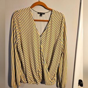 I.N.C. Wrap Style Blousr